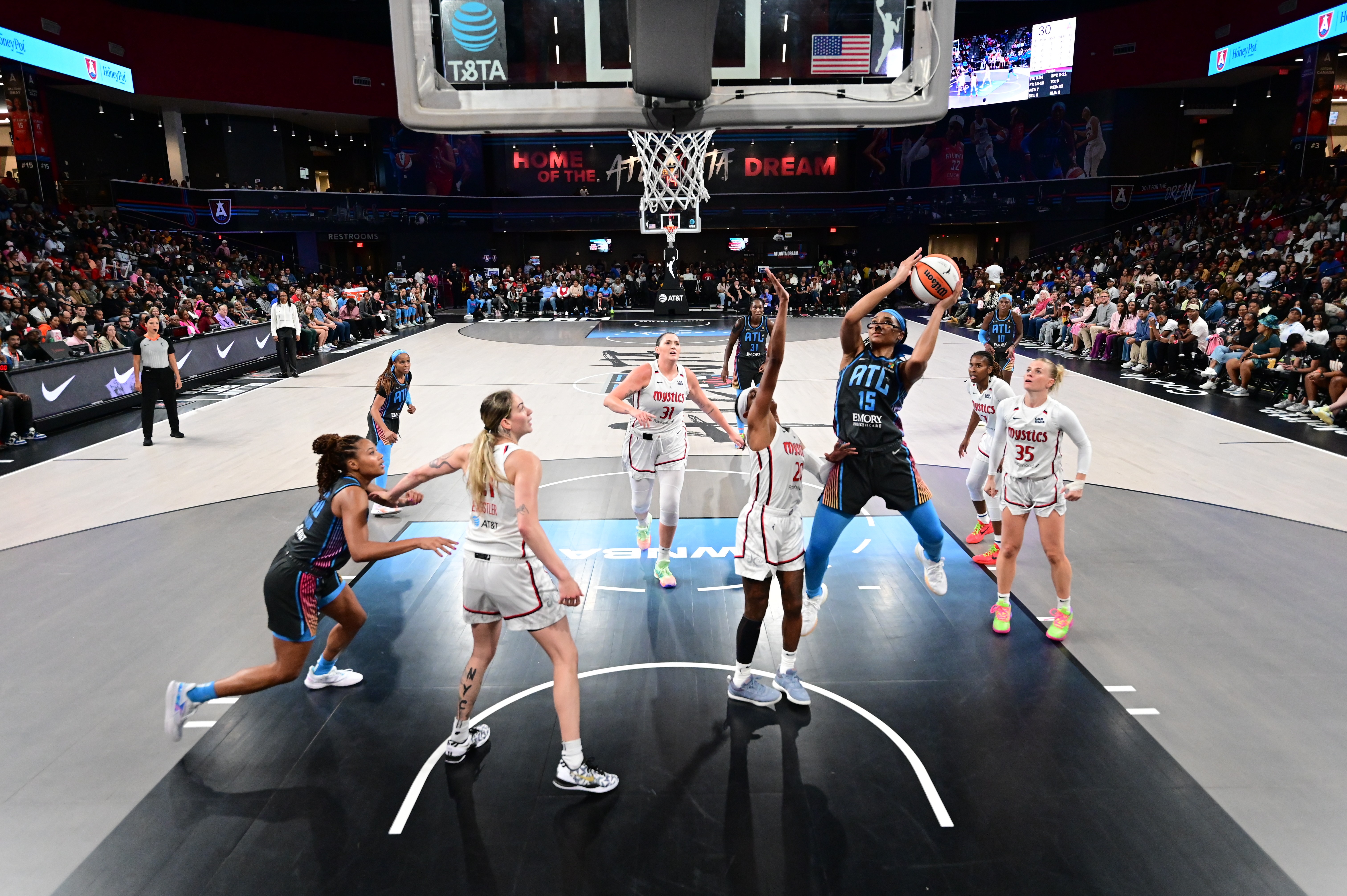 Atlanta Dream Suffer Heartbreaking Loss to Washington Mystics in Crucial Playoff Showdown