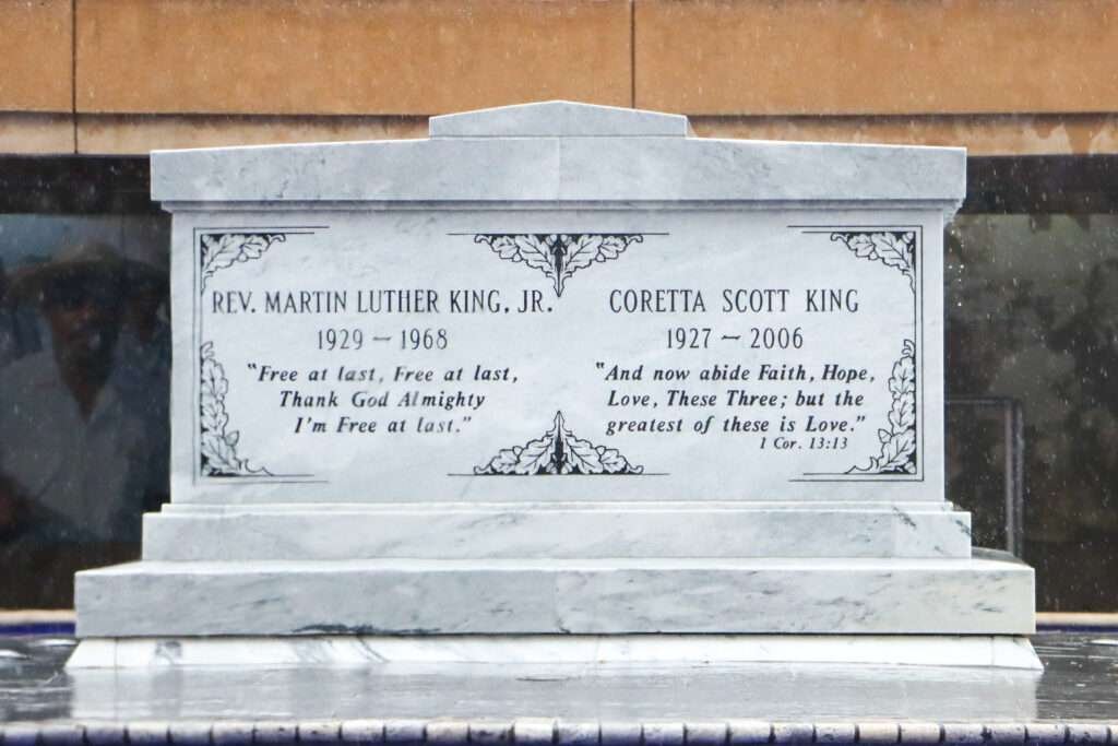 Martin Luther King Jr & Corretta Scott King Tombs