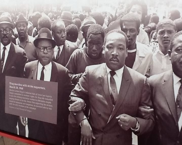 Martin Luther King Arms Locked