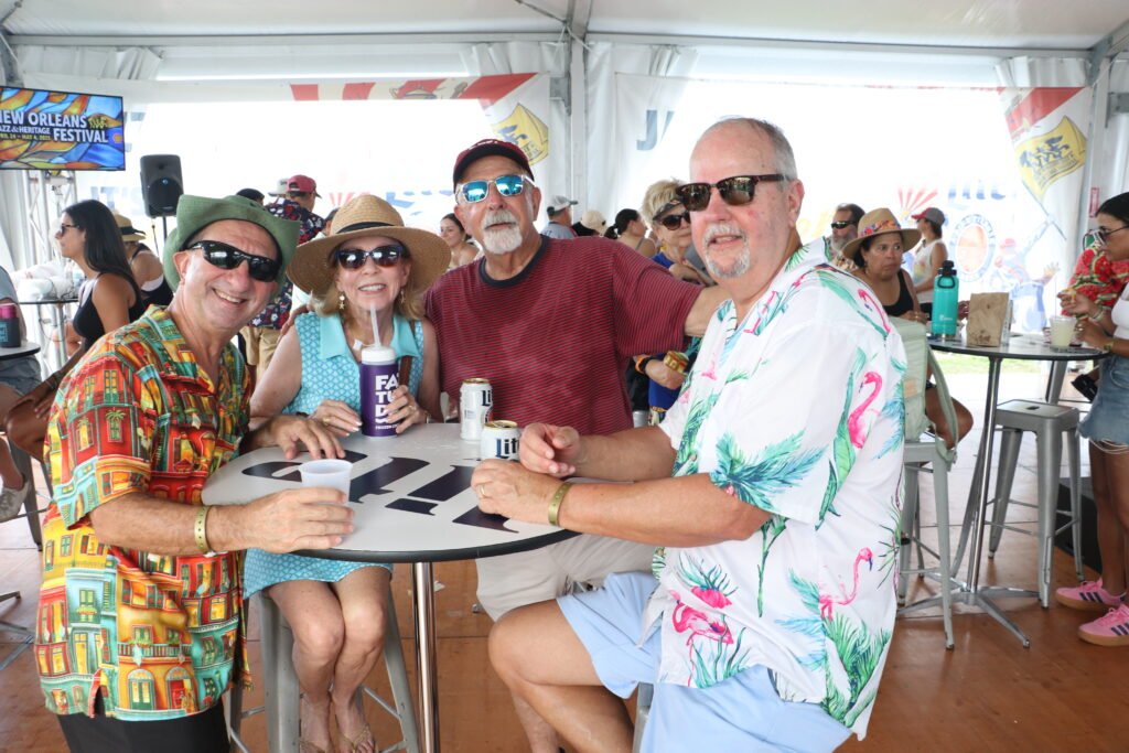 2025 Jazz Festival - Friends gathering for a good time