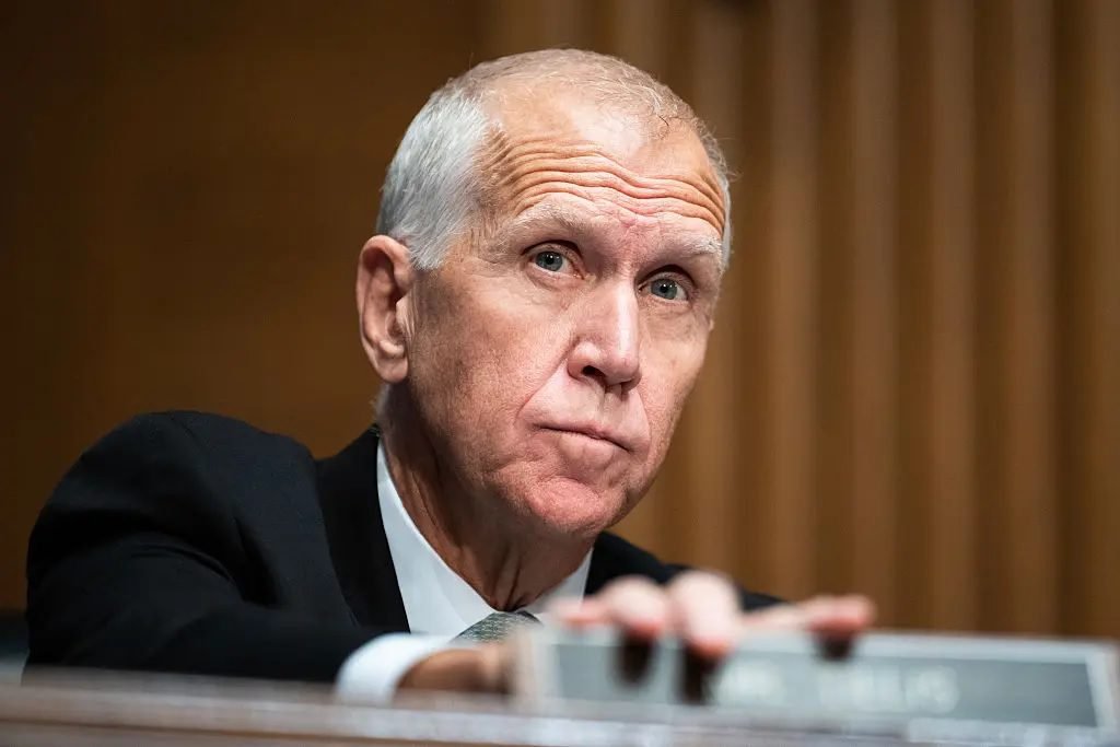 Moderate NC Senator Thom Tillis Succumbs to Pressure from Trump