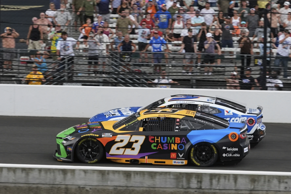 Bubba Wallace Finish