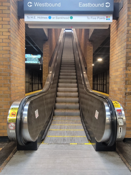 MARTA Vine City Escalator