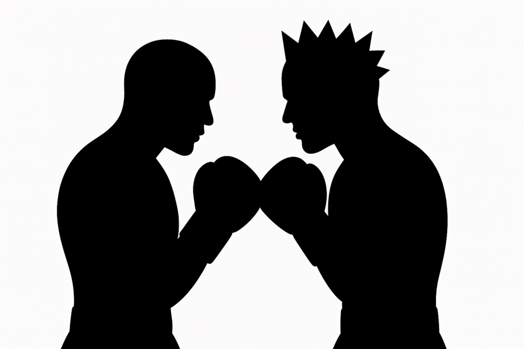 Brian Norman & Devin Haney Touching Gloves