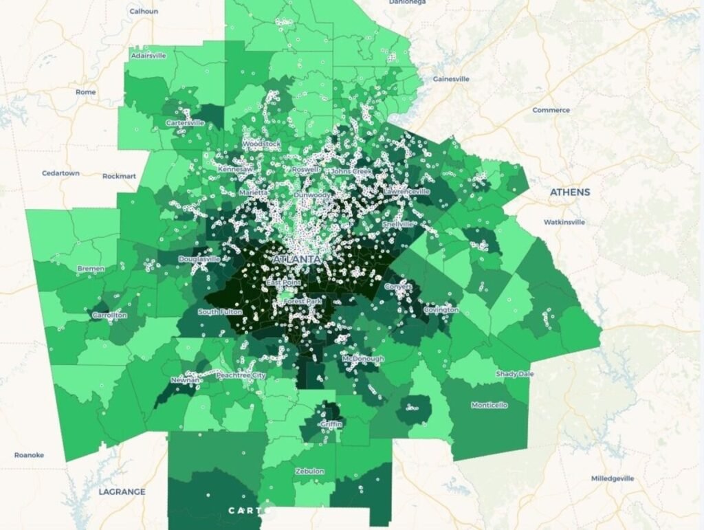 Metro Atlanta Lottery Retailers