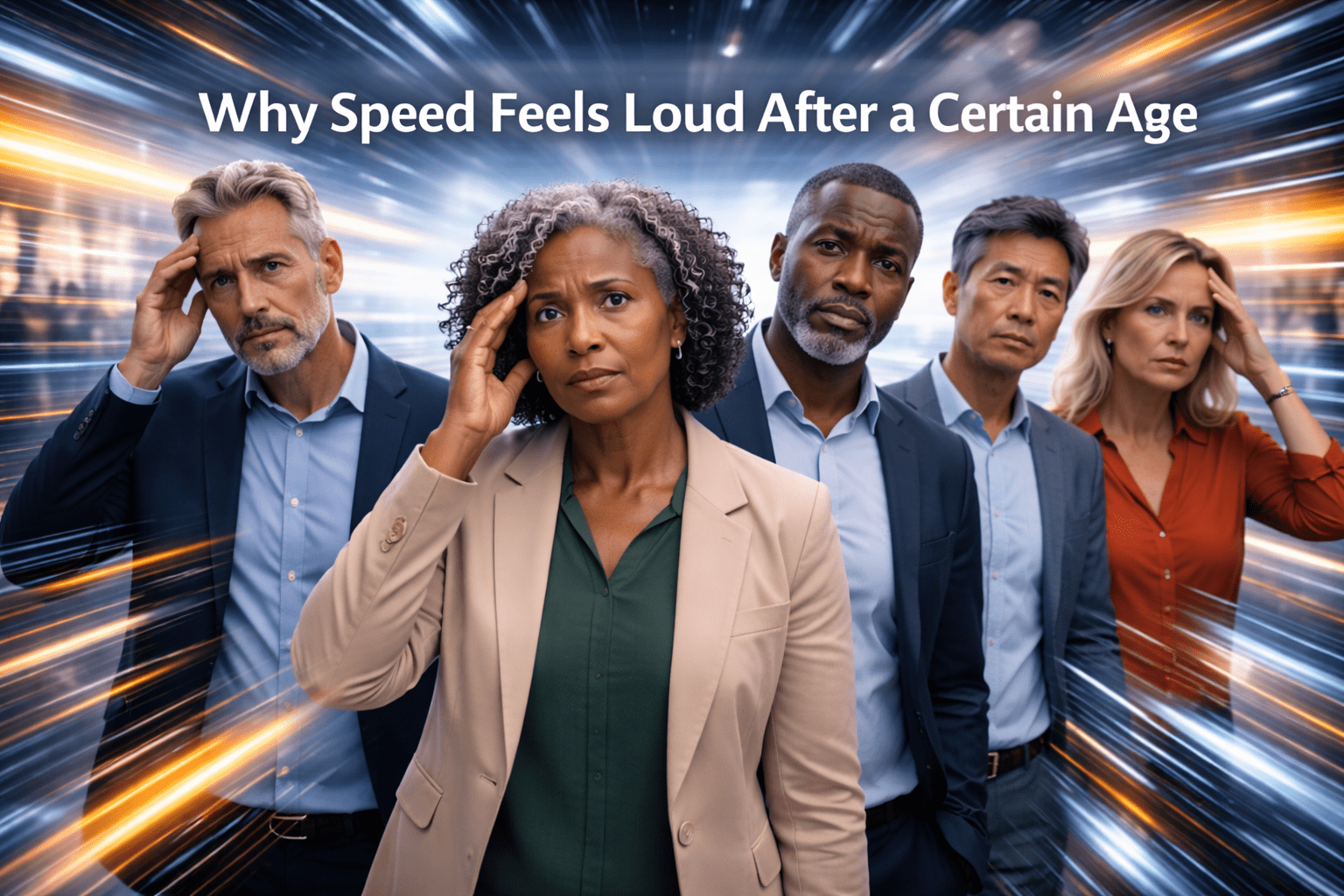 Why Speed Feels Loud After a Certain Age