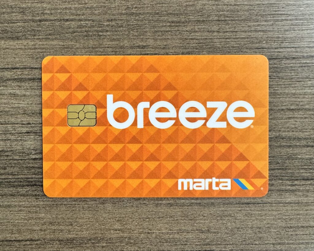 MARTA Launches “Better Breeze” Fare System, Begins Five-Week Transition Period 3 Better Breeze Card