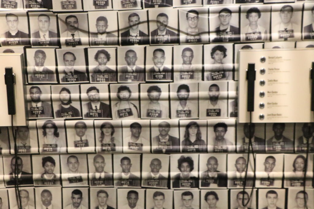 Inside the National Center for Civil and Human Rights: A Journey Through Truth, Memory, and Reckoning with America’s Past 2 Freedom Riders Mugshots