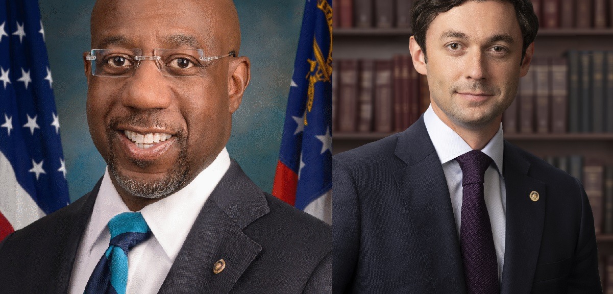 Warnocxk Ossof together