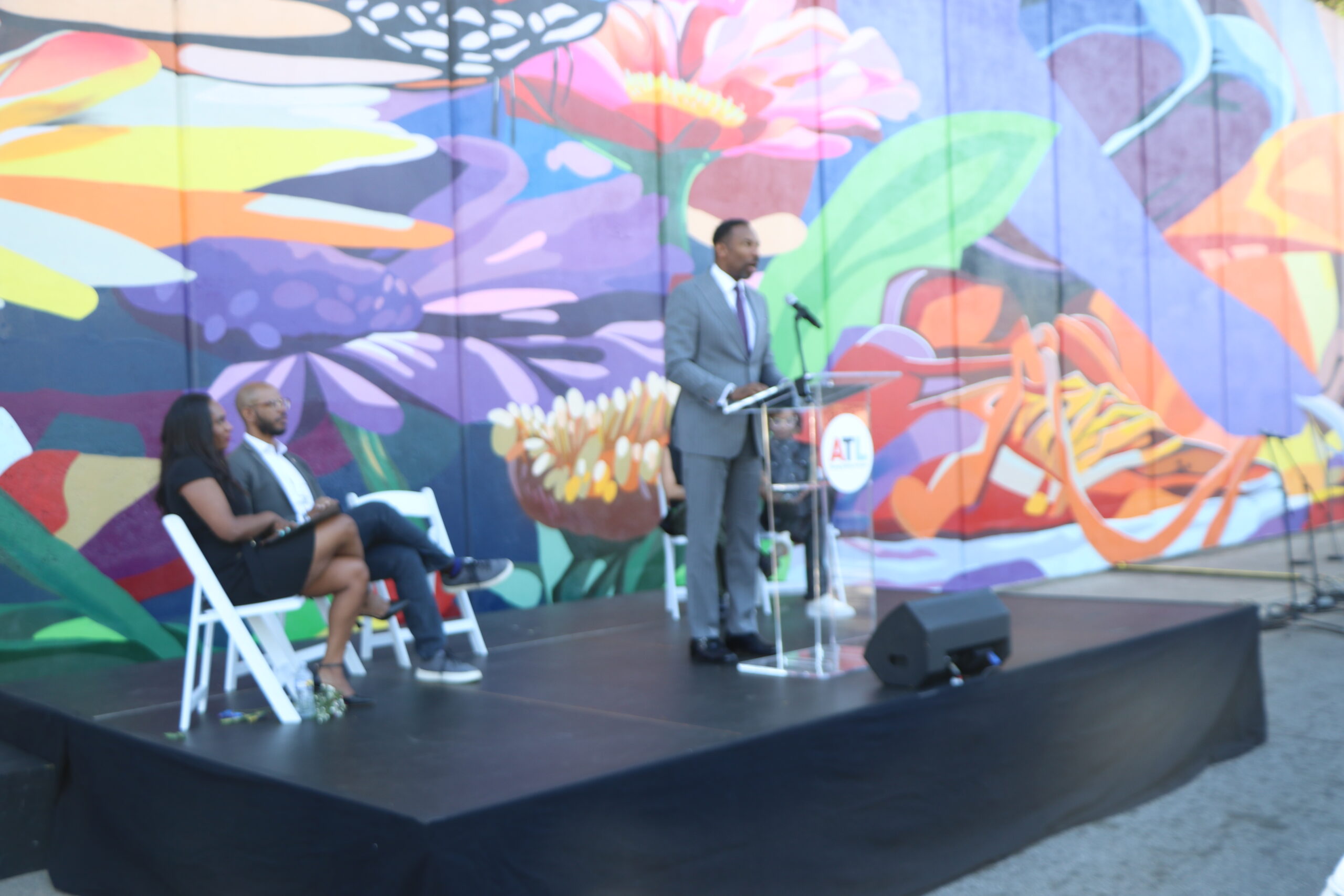 Mayor Dickens - Mechanicsville Mural -1