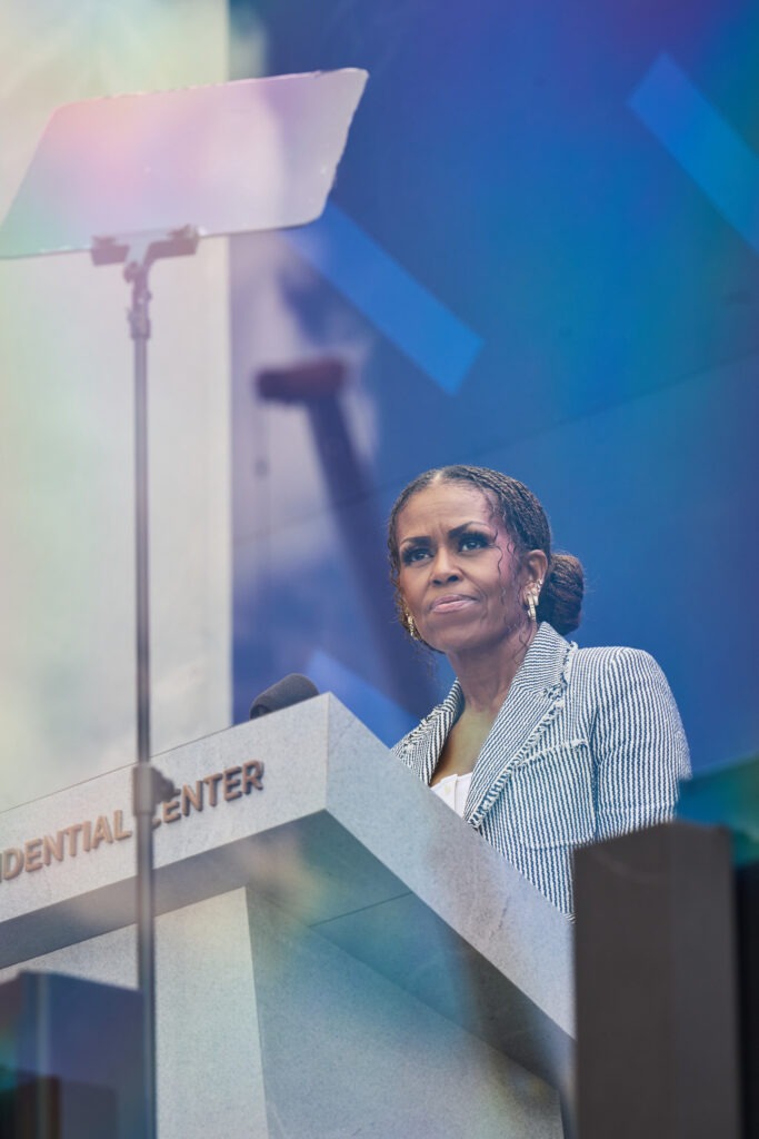 Hope Comes Home: Obama Presidential Center Opens on Chicago’s South Side 3 Michelle Obama - Grand Opening