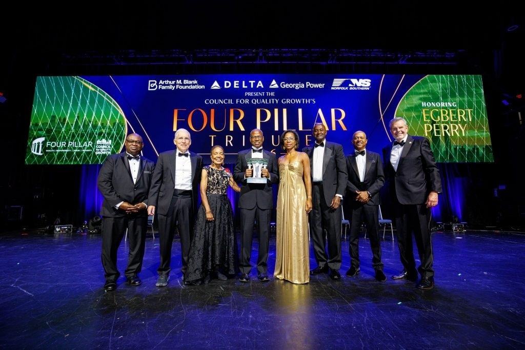 Atlanta Developer and Civic Leader Egbert Perry Receives Four Pillar Award 3 Council For Quality Growth - 1